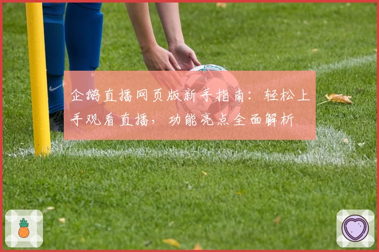 企鹅直播网页版新手指南：轻松上手观看直播，功能亮点全面解析